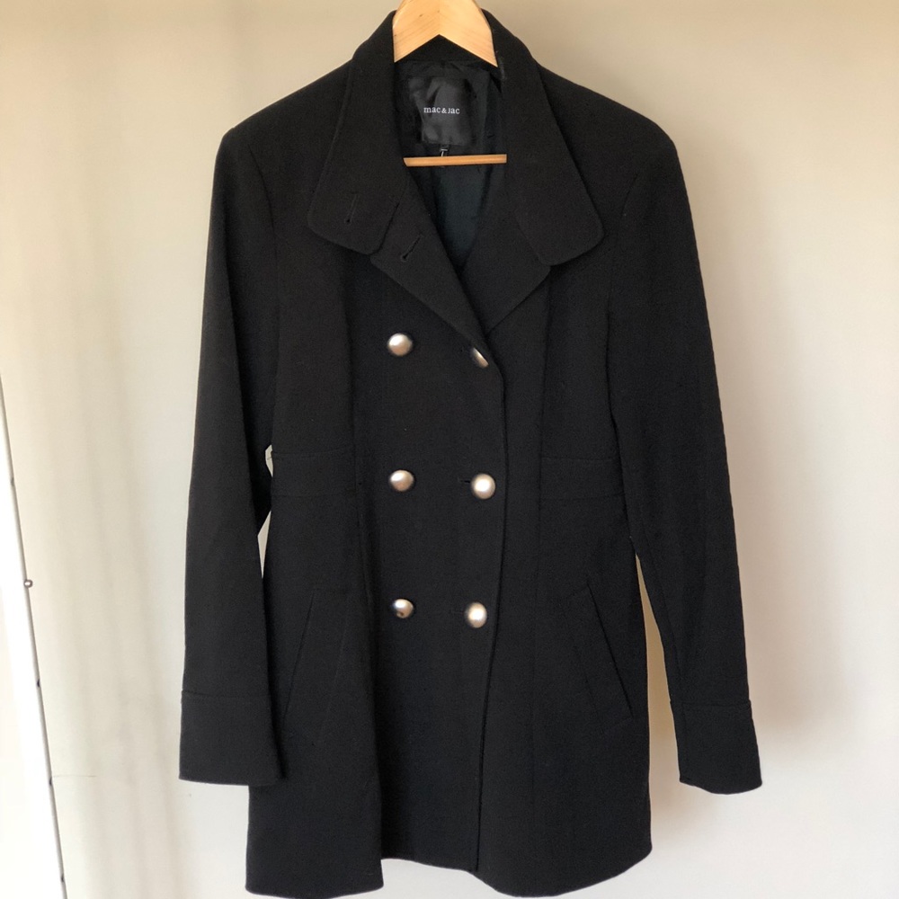 Black Pea Coat